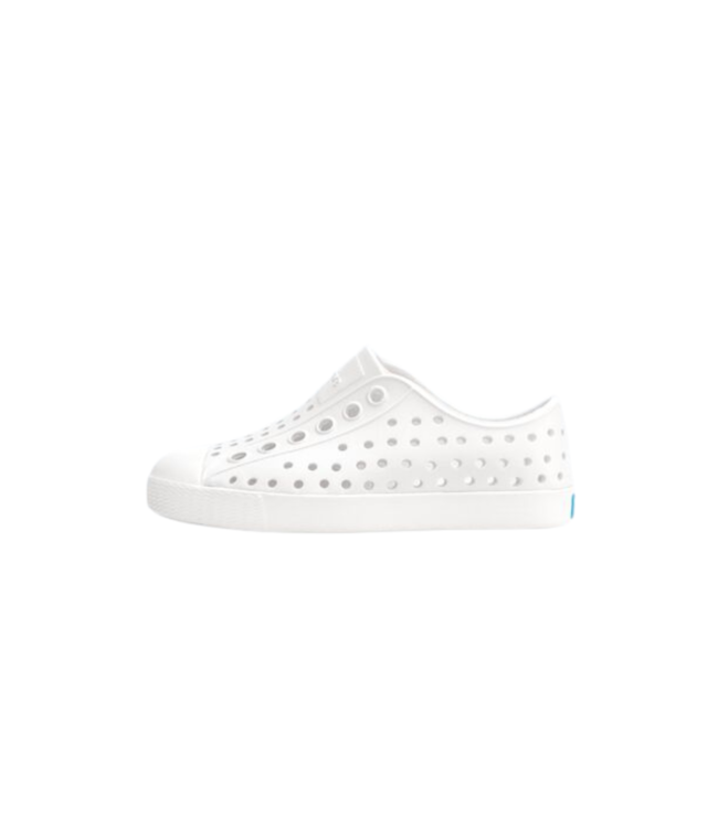 NATIVE JEFFERSON JUNIOR SHOE SHELL WHITE/SHELL WHITE
