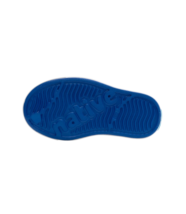 NATIVE JEFFERSON CHILD SHOE UV BLUE/SHELL WHITE
