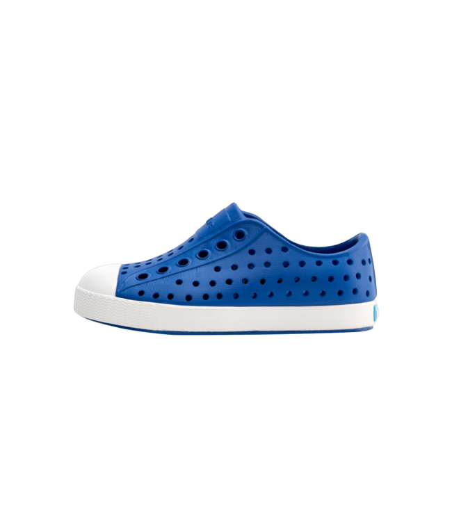 NATIVE JEFFERSON CHILD SHOE UV BLUE/SHELL WHITE