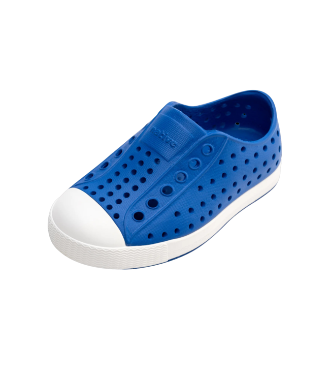 NATIVE JEFFERSON CHILD SHOE UV BLUE/SHELL WHITE