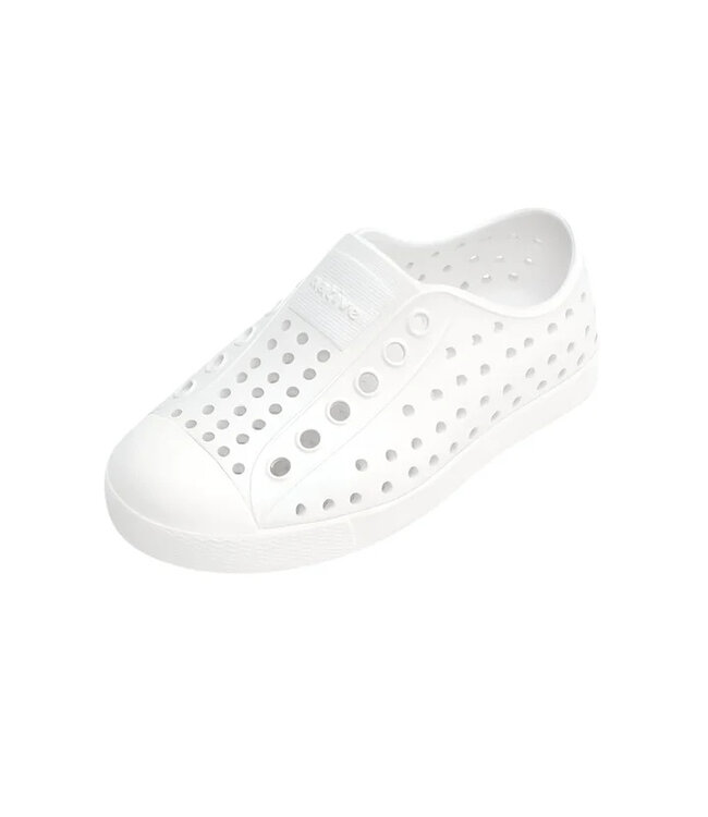 NATIVE JEFFERSON CHILD SHOE SHELL WHITE/SHELL WHITE
