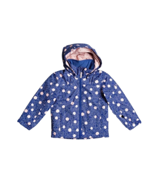 ROXY ROXY LITTLE GIRLS MINI JETTY JACKET BLUE TASTY HOUR 2021