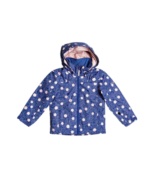 ROXY LITTLE GIRLS MINI JETTY JACKET BLUE TASTY HOUR 2021