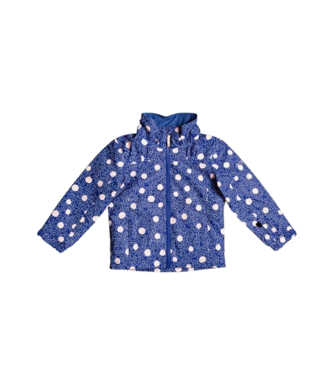 ROXY LITTLE GIRLS MINI JETTY JACKET BLUE TASTY HOUR 2021