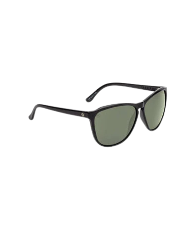 ELECTRIC ENCELIA GLOSS BLACK SUNGLASSES w/ GREY POLAR LENS