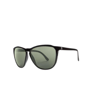 ELECTRIC ELECTRIC ENCELIA GLOSS BLACK SUNGLASSES w/ GREY POLAR LENS