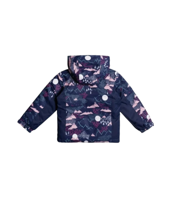 ROXY LITTLE GIRL'S SNOWY TALE JACKET MEDIEVAL BLUE MOONTAIN 2022