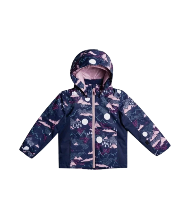 ROXY LITTLE GIRL'S SNOWY TALE JACKET MEDIEVAL BLUE MOONTAIN 2022
