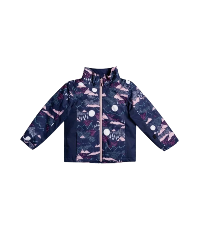 ROXY LITTLE GIRL'S SNOWY TALE JACKET MEDIEVAL BLUE MOONTAIN 2022