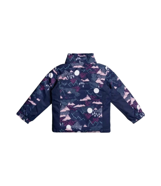 ROXY LITTLE GIRL'S SNOWY TALE JACKET MEDIEVAL BLUE MOONTAIN 2022