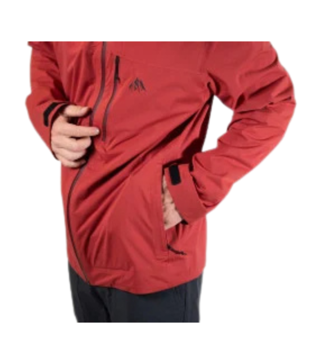 JONES MENS PEAK BAGGER JACKET SAFETY RED 2022