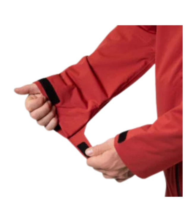 JONES MENS PEAK BAGGER JACKET SAFETY RED 2022