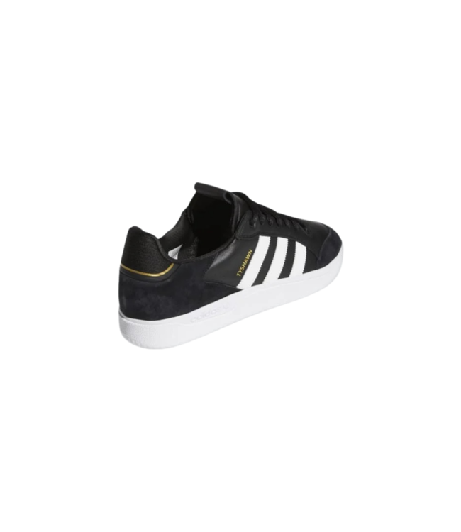 ADIDAS TYSHAWN LOW SHOE BLACK/WHITE/GOLD