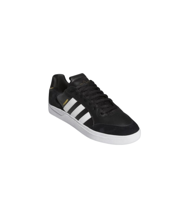 ADIDAS TYSHAWN LOW SHOE BLACK/WHITE/GOLD