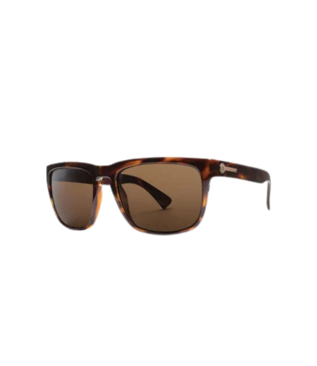ELECTRIC KNOXVILLE GLOSS TORT SUNGLASSES w/ BRONZE POLAR LENS