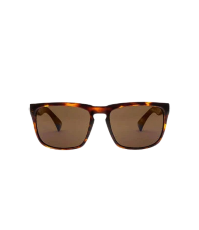 ELECTRIC KNOXVILLE GLOSS TORT SUNGLASSES w/ BRONZE POLAR LENS