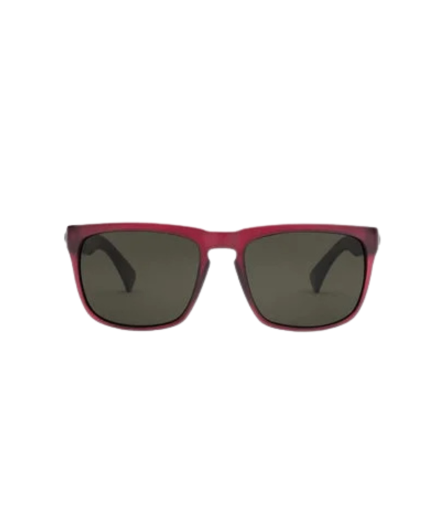 ELECTRIC KNOXVILLE JM MATTE BOARS BLOOD SUNGLASSES w/ GREY POLAR LENS