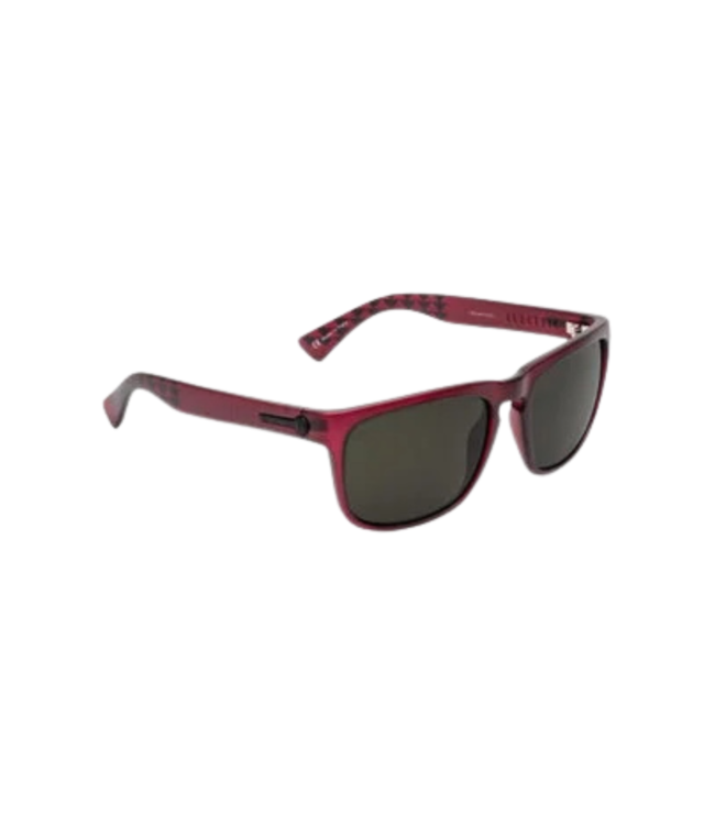 ELECTRIC KNOXVILLE JM MATTE BOARS BLOOD SUNGLASSES w/ GREY POLAR LENS