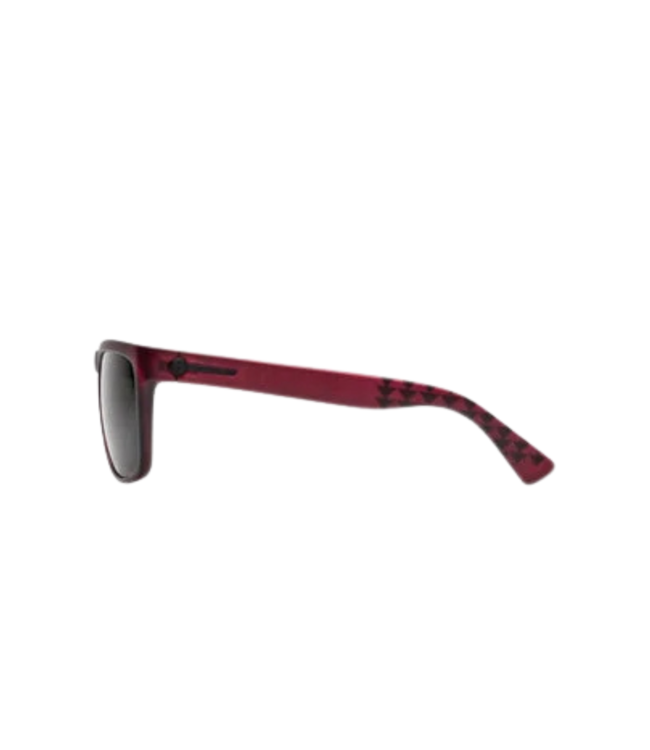 ELECTRIC KNOXVILLE XL JM MATTE BOARS BLOOD SUNGLASSES w/ GREY POLAR LENS