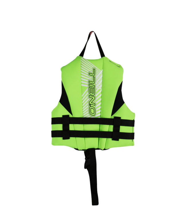 O'NEILL CHILD REACTOR FULL-ZIP USCG LIFE VEST DGLO/DGLO/BLK 2022