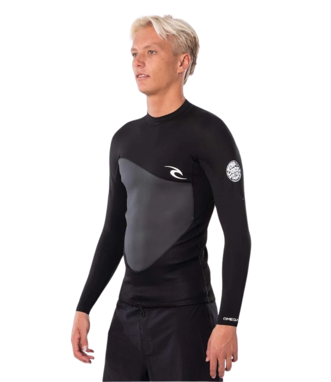 RIP CURL MENS OMEGA 1.5MM L/S WETSUIT TOP 2019