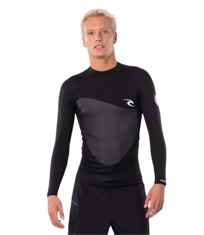 RIP CURL MENS OMEGA 1.5MM L/S WETSUIT TOP 2019