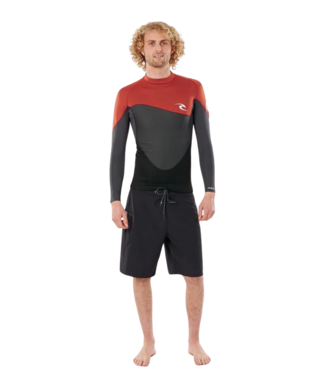 ONEKP 2021 RIP CURL MENS OMEGA 1.5MM L/S WETSUIT JACKET MAROONRIP CURL MENS OMEGA 1.5MM LS WETSUIT JACKET MAROON 2021