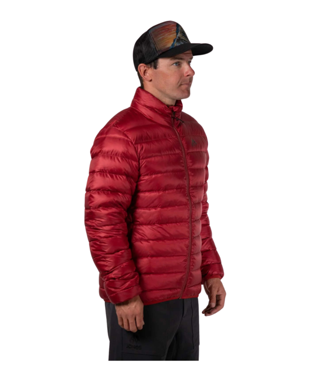 JONES MENS RE-UP DOWN PUFFY JACKET SAFETY RED 2022