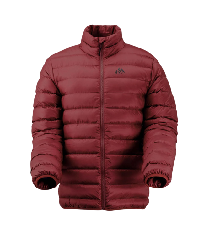 JONES MENS RE-UP DOWN PUFFY JACKET SAFETY RED 2022