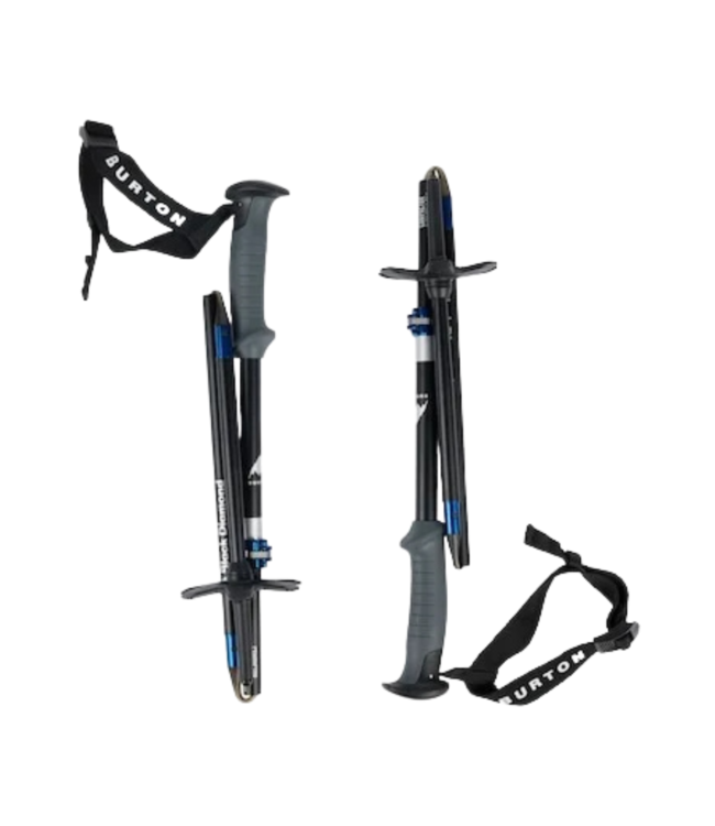 BURTON BD COMPACTOR POLE SNOWBOARD BLACK/BLUE 2023