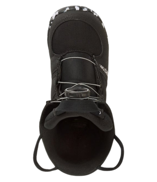 BURTON KIDS GROM BOA SNOWBOARD BOOTS BLACK 2023