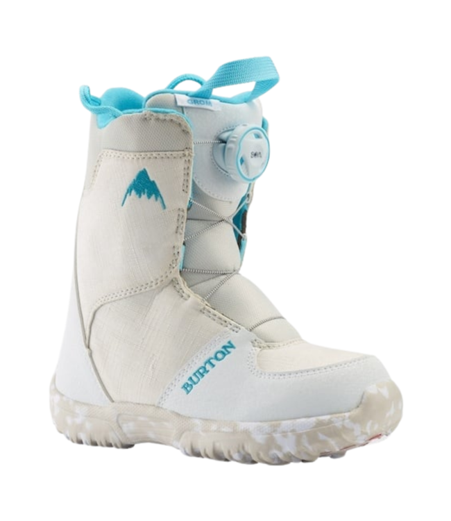 GROM Kids スノーボードブーツ ホワイト/ブルー 23cm BOA GROM Kids スノーボードブーツ ホワイト/ブルー 23cm BOA GROM