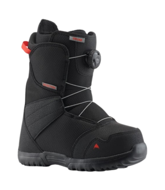 BURTON BURTON KIDS ZIPLINE BOA SNOWBOARD BOOTS BLACK 2023