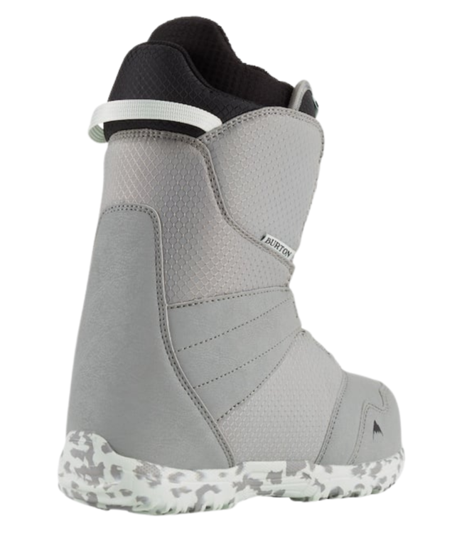 BURTON KIDS ZIPLINE BOA SNOWBOARD BOOTS GRAY/NEO-MINT 2023