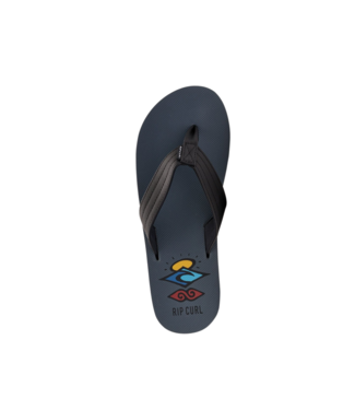RIP CURL RIP CURL MENS RIPPER BLOOM OPEN TOE SANDAL BLUE GREY