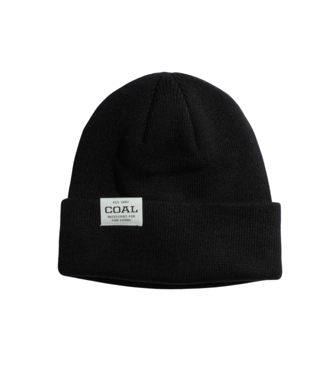 COAL THE UNIFORM LOW BEANIE BLACK OS 2023
