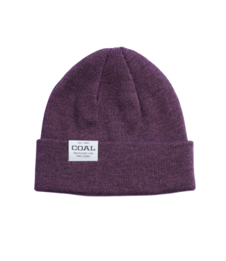 COAL COAL THE UNIFORM LOW BEANIE AUBERGINE OS 2023