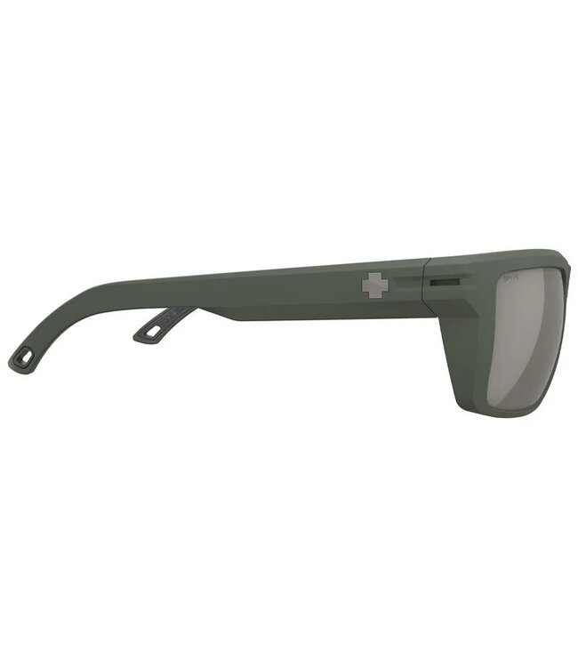 SPY OVERHAUL XL ANSI  MATTE OLIVE SUNGLASSES w/ HAPPY BRONZE PEWTER MIRROR