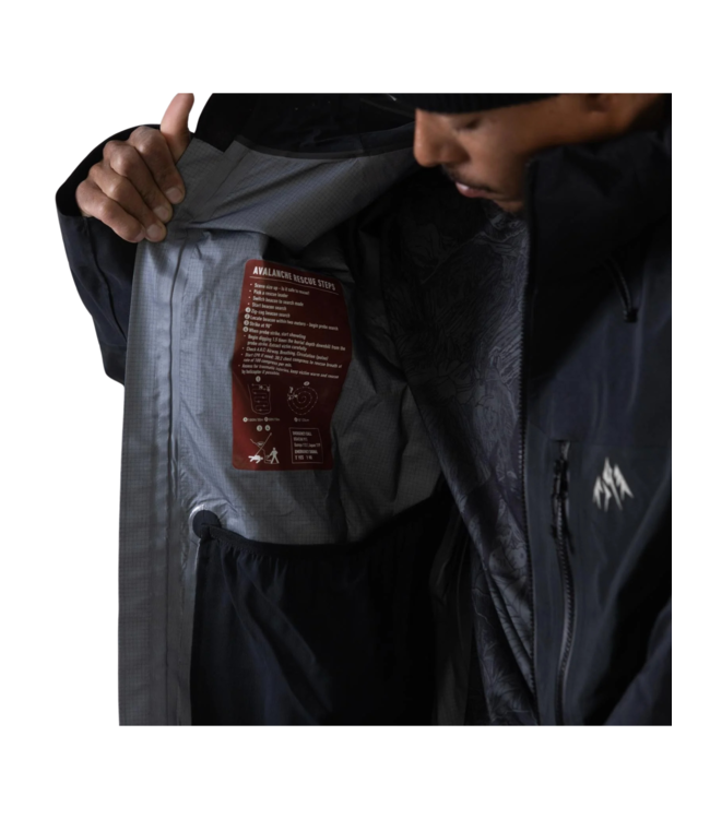 JONES SHRALPINIST JACKET BLACK 2023