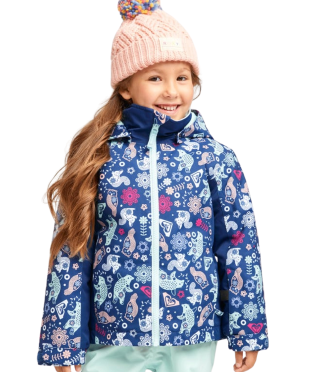 ROXY LITTLE GIRLS SNOWYTALE SNOW JACKET BTE2 2023