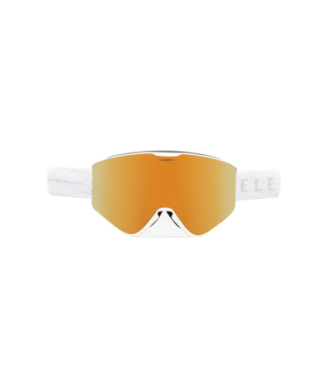 ELECTRIC KLEVELAND II GOGGLE MATTE SPECKLED WHITE w/ AUBURN GOLD + HONEY BONUS 2023