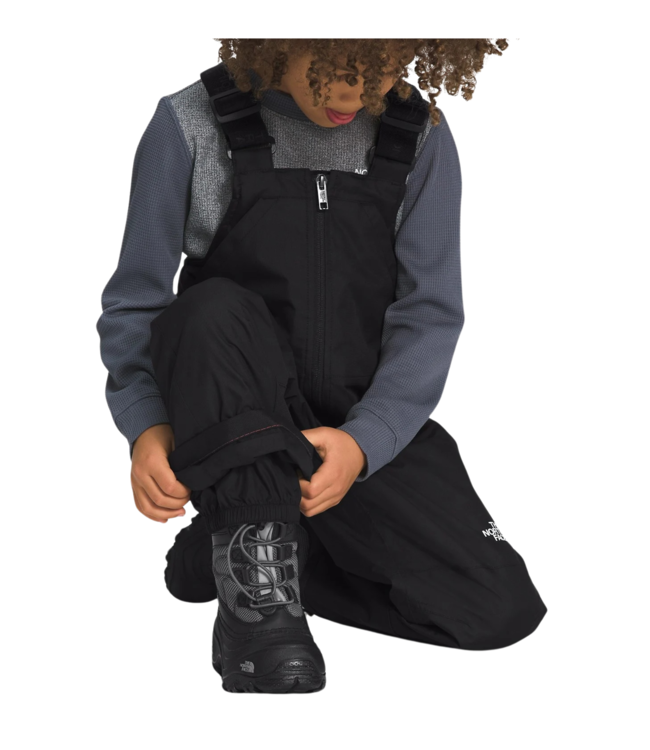 THE NORTH FACE KIDS FREE INSULATED BIB SNOW PANT THE NORTH FACE BLACK 2023