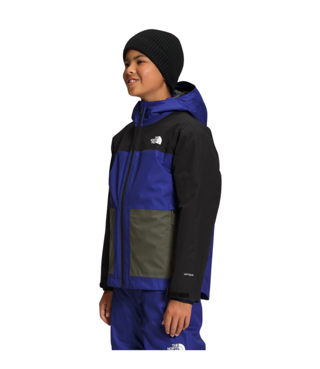 THE NORTH FACE BOYS FREEDOM TRICLIMATE SNOW JACKET BLUE 2023