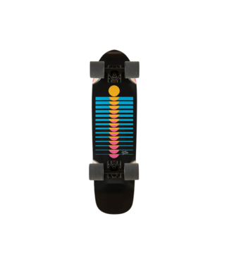 LANDYACHTZ LANDYACHTZ DINGHY CLASSIC FENDER MOON COMPLETE LONGBOARD
