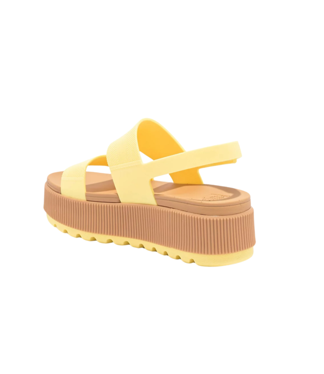 REEF WOMENS WATER VISTA HIGHER SANDALS PALE BANANA