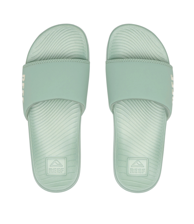 REEF WOMENS ONE SLIDE SANDALS FROSTY