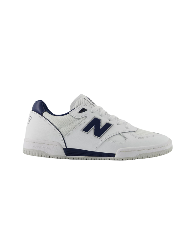 NEW BALANCE NUMERIC MENS KNOX 600 SHOES WHITE/NAVY