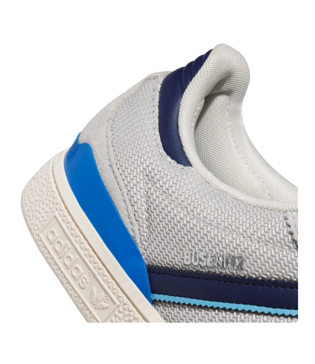 ADIDAS MENS BUSENITZ SHOE GREY TWO/DARK BLUE/CHALK WHITE