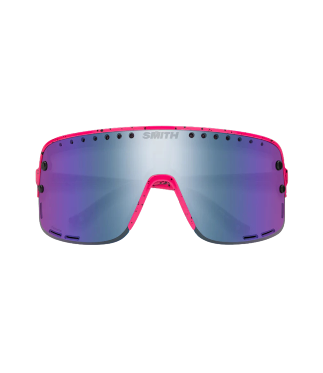 SMITH ULTRALITE SUNGLASSES 80S NIGHT W/ CHROMAPOP VIOLET MIRROR