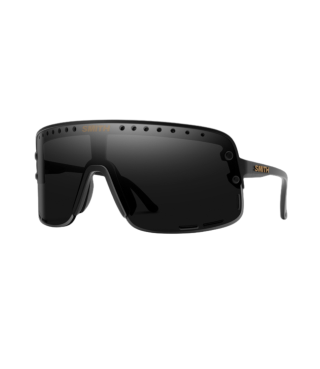 SMITH ULTRALITE SUNGLASSES MATTE BLACK W/ CHROMAPOP BLACK